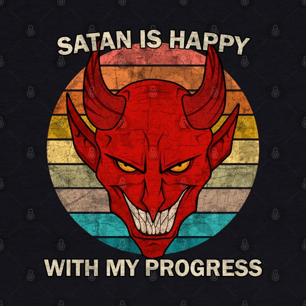 Satan is happy with my progress by valentinahramov